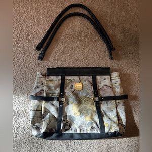 EUC Miche Prima GINA Shell w braided handles, carabiners, & original plastic bag